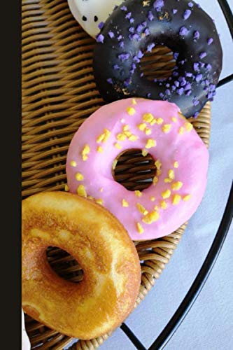 I Heart Donuts: 6 x 9 inch 120 Pages Lined Journal, Diary and Notebook for People Who Love To Eat, Bake and Enjoy Sweet Treats -  Sweetcakes Books, Paperback