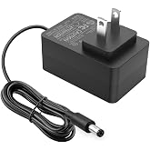 DC 12V 2A Power Cord for Yamaha PSR YPG Piano Keyboard Power Supply Adapter | 12 Volt 2Amp Power Adapter Replacement Charger PA-130A for PSR YPG DTX DGX EZ P Digital Piano Portable Keyboard Drum | 6.5ft