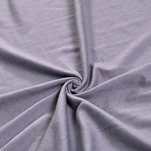 SHZONS Plush Sofa Cover, Solid Color Plush Thicker Folding Anti-Slip Armless Sofa Futon Cover for Patio Couch Bench (L, Q)