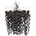 VIPbeauty 13x4 Water Wave 3 Part Lace Frontal Closure With Baby Hair Brazilian Virgin Human Full Lace Closure Ear to Ear Hair Natural Color No Bleached Knots