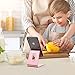 Aodh Phone Stand, Z1 Cell Phone Stand Holder, Cradle, Desktop Dock Accessories Compatible with iPhone XR XS X 8 7 6s 6 and Plus, 5s 5, Samsung, LG, and All Smartphones (Rose Gold)