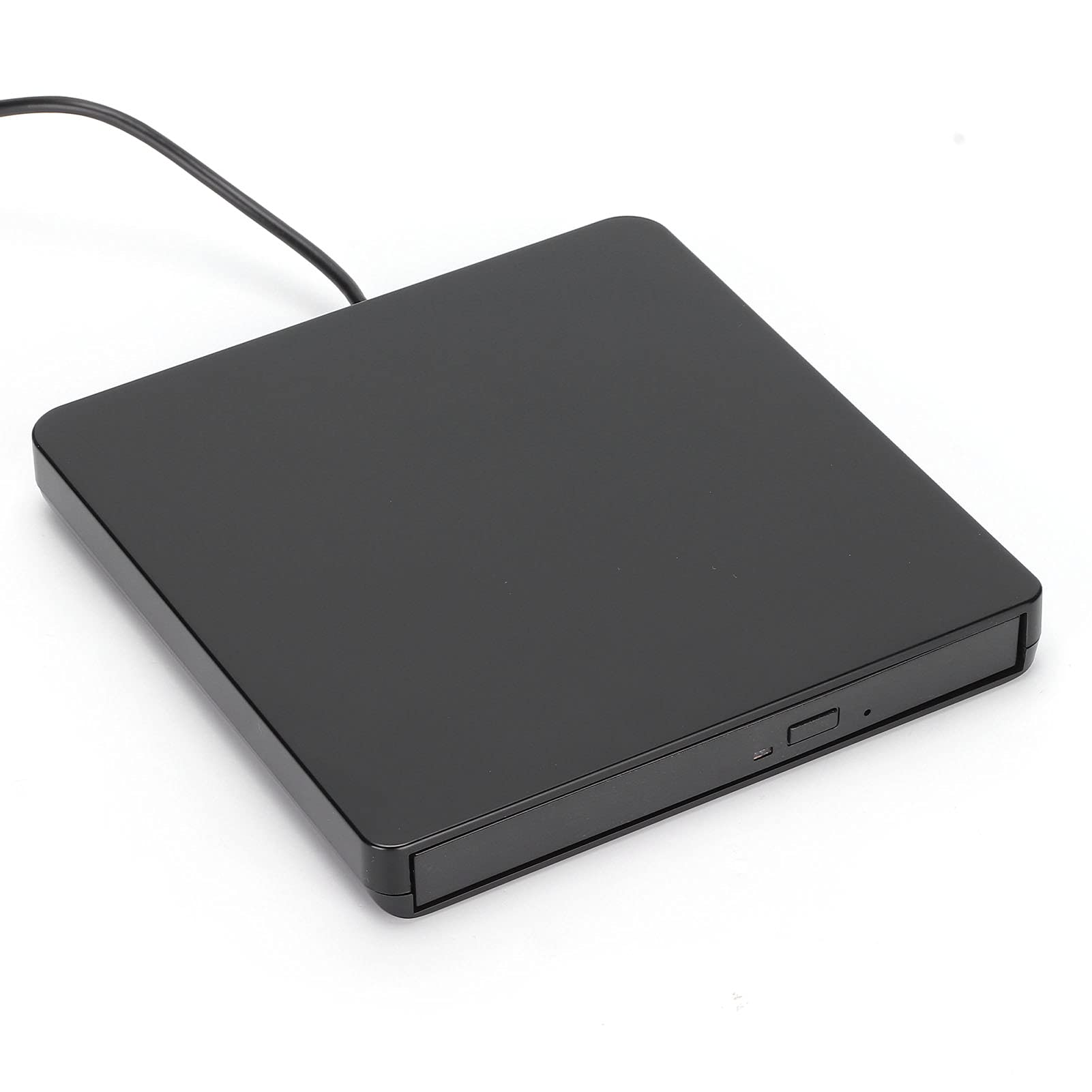 ciciglow External DVD Drive,USB 2.0 Portable CD/DVD Drive/DVD Player for Laptop CD ROM Burner Compatible with XP/ Wind10/ Vista/7/Linux/OS X(Black)