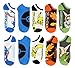 Pokemon Character No Show Socks Multi Pack Boys Medium 7.5-3.5