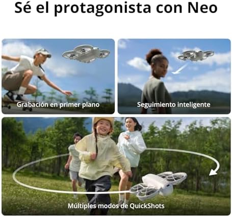 Pack DJI Neo Motion Vuela Más, dron mini con cámara 4K UHD para adultos