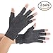 Brace Master 2 Pairs Arthritis Compression Gloves for Arthritis Pain Relief, Rheumatoid, Osteoarthritis, and Carpal Tunnel for Men and Women, Fingerless for Typing(Black,S)