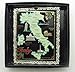 Italy Brass Christmas Ornament Landmarks Travel Souvenir Gift