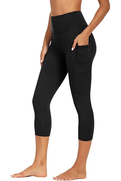 Kaki Shorts For Women Terry Women's Padded Bike Capris High