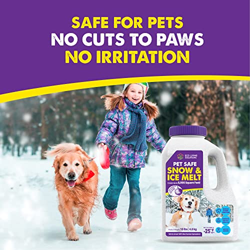 Pet Safe Snow & Ice Melt Eco Living Solutions Calcium Chloride