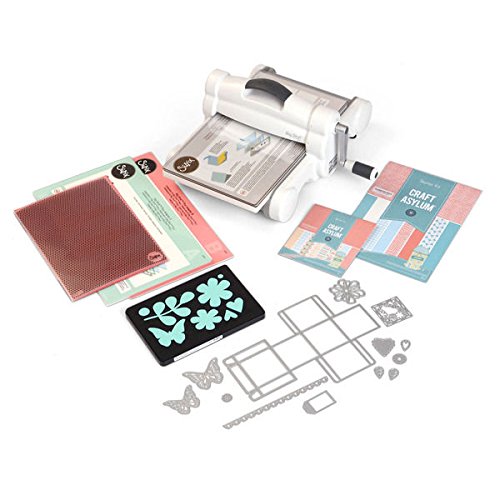 Купить Sizzix Big Shot Plus Die Cutting Machine Starter Kit Bundle Arts