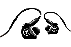 Mackie In- Ear Headphones & Monitors, Dual Hybrid Driver (MP-240)