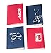 Pop Up Cards Set for Kids. Boys Will Love These 3D Christmas or Happy Birthday Cards (4 Pack)
