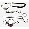RAH-Anglers-Vest-Pack-Accessories-Bundle-Fishing-Nipper-Rivergrip-Forceps-w-Lanyard-Retractable-Gear-Carbineer-Zinger-Steel-Cable-Tool-Set-Ultra-Lightweight-Great-for-Fly-Fishing