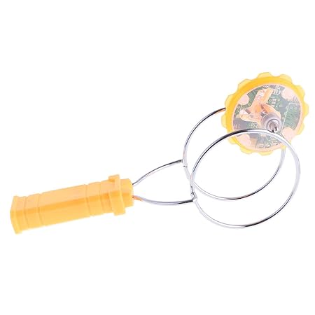 MagiDeal LED Kreisel Magnetische blinken Spinning Spielzeug Spielzeug Magic LED Gyro Beleuchtung (zufällige Farbe)