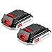 [Upgraded to 3000mAh] Replace for Black and Decker 20V Battery 3.0Ah Lithium Ion Max LBXR20 BXR20-OPE LBXR2020 LBXR20 LB20 LBX20 LB2X4020 2-Pack
