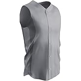 Champro Mens Reliever Full Button Sleeveless Men's Baseball Jersey