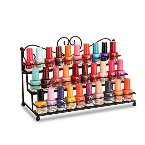 Compare Price spinning nail polish rack on