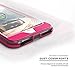 Zizo ION Series compatible with iPhone 8 Case Military Grade Drop Tested with Tempered Glass Screen Protector iPhone 7 case PINK CLEAR