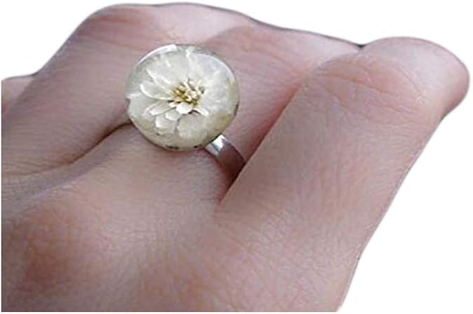 Bague resine fleur Clearance