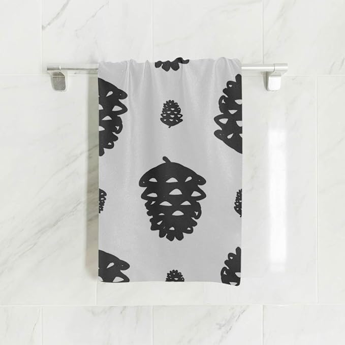 JGYJF Restroom Hand Towels Yellow Romantic Autumn Maple