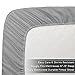 Bare Home Queen Sheet Set - Luxury 1800 Ultra-Soft Microfiber - Double Brushed - Deep Pockets - Easy Fit - 4 Piece Set - Bedding Sheets & Pillowcases (Queen, Light Grey)