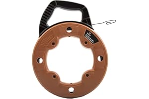 Southwire Tools & Equipment FTS1/8-50 Flat Steel Fish Tape, 1/8-Inch Wide, 50-Feet