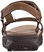 Skechers Cali Women's Tone Ups-5 Platform Sandal, Brown, 8 M US