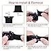 ATUP Compatible with for Apple Watch Replacement Band 38mm 40mm 42mm 44mm Women Men, Soft Silicone Band Compatible with for iWatch Series 4, 3, 2, 1 (Black, 42mm/44mm-M/L)