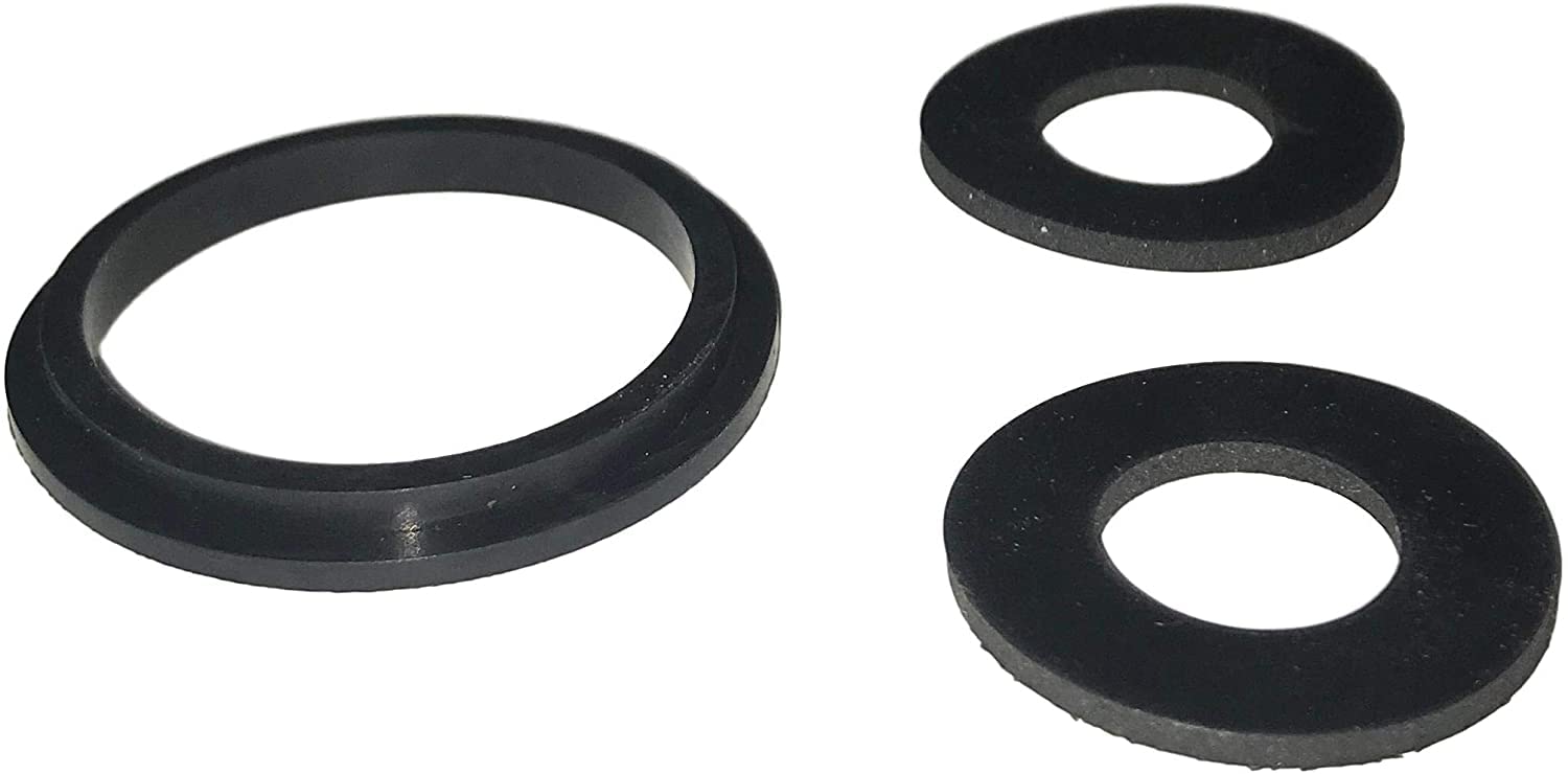 Lay Z Spa Compatible Rubber Seal Kit – 3 Piece Essential Repair Kit for Common Leaks – Lazy Spa Seals A Seal & B/C Coupling Seals – Hot Tub Replacement Parts