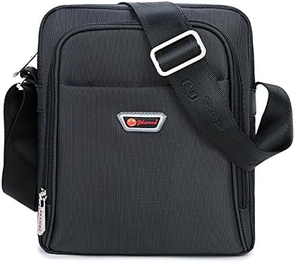 Men's small messenger / crossover bag, black - Image 3