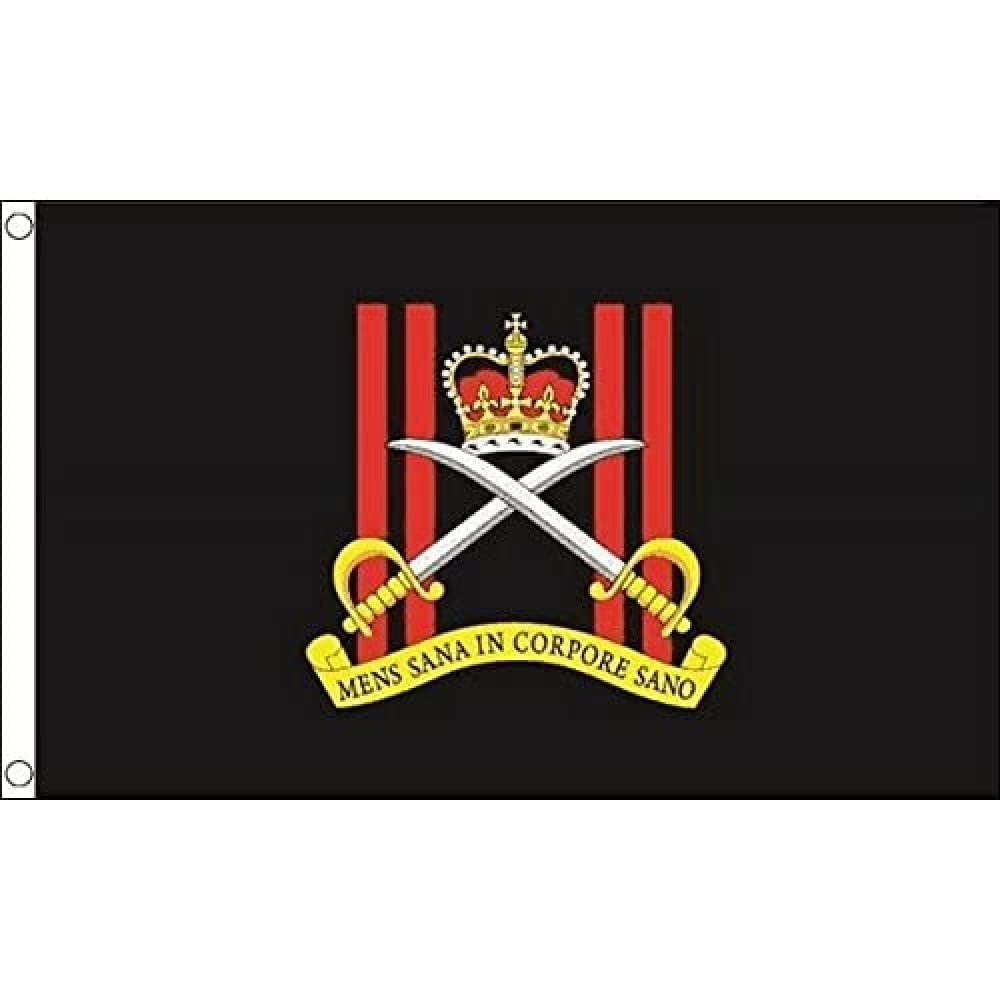 AZ FLAG - Army Physical Training Corps Of United Kingdom Flag - 3x5 Ft - 100D Polyester British Army Banner with Two Metal Grommets - Fade Resistant - Vivid Colors - 3' x 5' Feet - 150x90 Cm