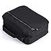 BTSKY Double-Ended Art Marker Carrying Case Organizer for Lipsticks-40 Slots Canvas Zippered Markers Storage(Black)