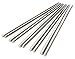 Happy Sales HSCS-SPL01, 5 Pairs Stainless Steel Chopsticks, Plain