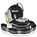 Hammock Straps (Set of 2) + Free 2 Carabineers+Tree Friendly-Fast & Easy Setup Heavy Duty Adjustable 40 Loops