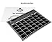 Be Smartholic - Monthly Magnetic Chalkboard for Refrigerator - Large (16 X 11.75 Inches) - Black - Premium Gift Package