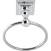 Kingston Brass BA324C Serano 6" Towel Ring, Polished Chrome