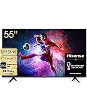 Hisense 55" A68H 4K UHD Google TV, HDR Dolby Vision (55A68H, 2022)