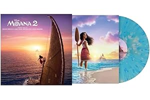 Moana 2 Soundtrack Exclusive Limited Blue Splatter