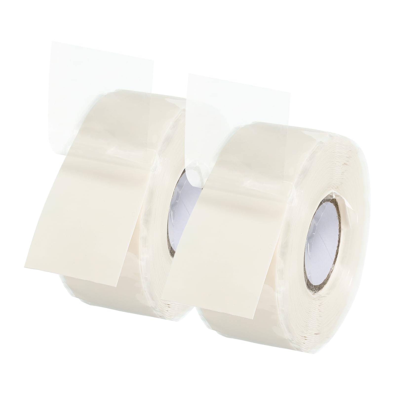 PATIKIL Grip Tape for Handles 1" x5ft, 2 Roll Self-Fusing Silicone Tape for Bike Handles Pull Up Bars Gym Equipment Plumb/Hose/Pipe Leaks Emergency, White