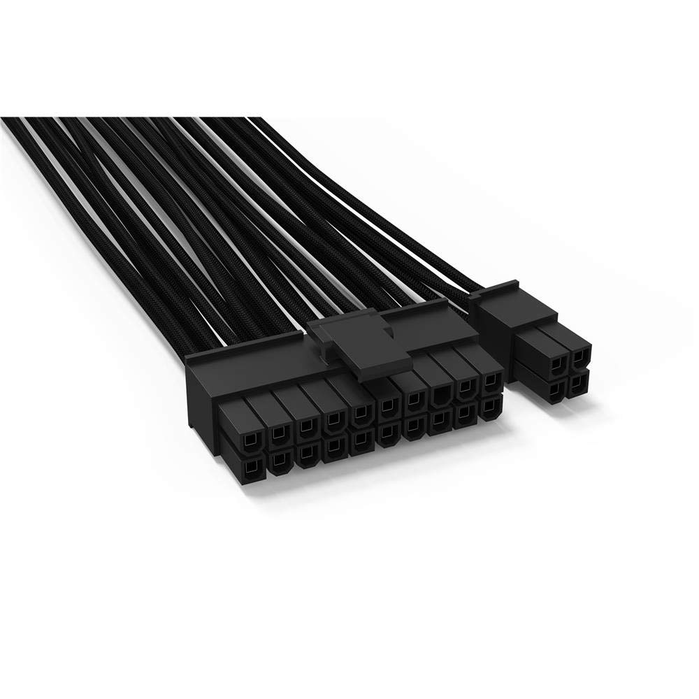BE QUIET! Cable Modulaire CB-6620-1x 20+4 pins pour carte mère (Noir), black