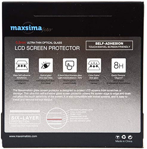 Maxsimafoto Protection d'écran LCD Professionnelle pour Fuji X-T30 - Image 3