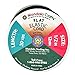 Mandala Crafts 12mm 20 Yds Roll of White Elastic Bands for Sewing - 1/2 Flat Elastics Cord - 1 2 Inch Braided Stretch Straps for Crafting