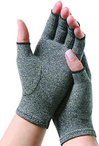 Mxinran Original Arthritis Gloves,Breathable Compression Gloves for Rheumatoid & Osteoarthritis, Hand Gloves Provide Arthritic Joint Pain Symptom Relief for Women and Men (Small)