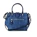 GUESS Women's Kalen Box Satchel Denim Handbag