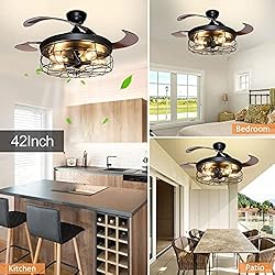 DLLT Ceiling Fan with Lights-42 Industrial Ceiling