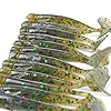 Yoshikawa-Bass-Fishing-Soft-Lure-Worm-Freshwater-2-Watermelon-Paddle-Tailpack-of-12 Yoshikawa-Bass-Fishing-Soft-Lure-Worm-Freshwater-2-Watermelon-Paddle-Tailpack-of-12