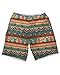 INTO THE AM Desert Tribal Athletic Shorts, Men's Board Shorts for Basketball, Swim, Gym, & Workout
