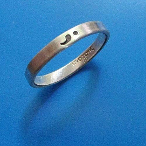 Semi Colon Ring