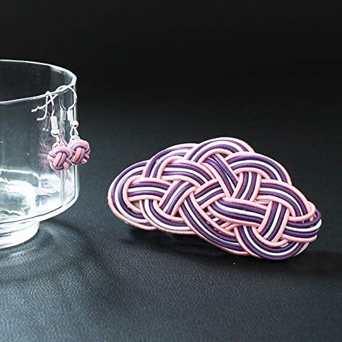 Amazon Co Jp みずひきアクセサリーセット うめむらさき 水引ゴム 真鍮 ピアス バレッタ 水引 玉結び 松結び 大人可愛い 和風 和装 アクセサリー 日本 かわいい おしゃれ ギフト プレゼント贈り物 卒業式 成人式 初詣 着物 ジュエリー