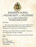Personalized Wizardry Acceptance Letter