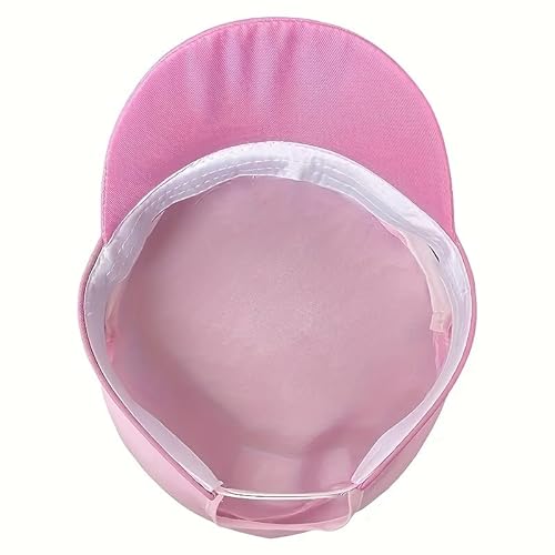 GUDVES Pink Captain's Hat for Women, Yacht Military Hats Boat